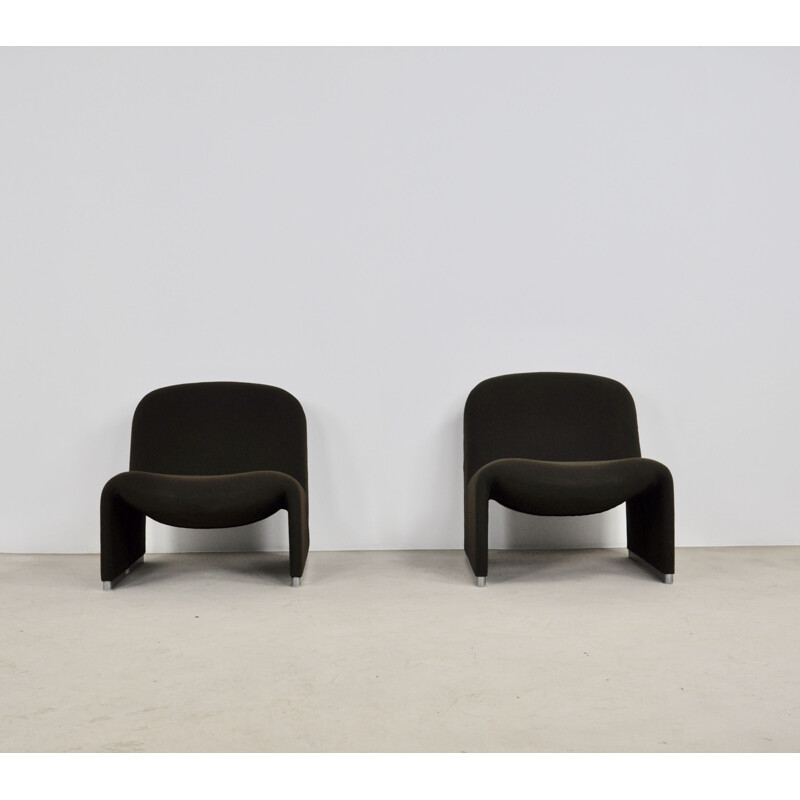 Pair of Vintage Alky Chair by Giancarlo Piretti for Anonima Castelli, 1970s