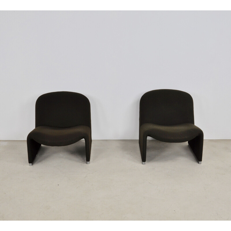 Pair of Vintage Alky Chair by Giancarlo Piretti for Anonima Castelli, 1970s