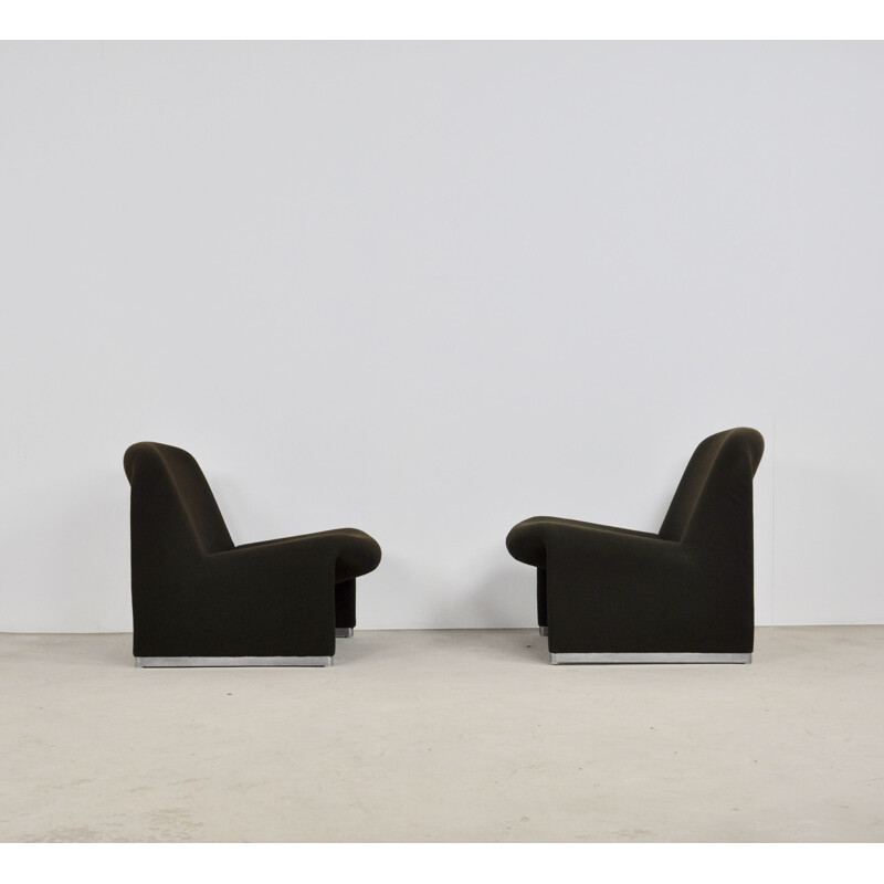 Pair of Vintage Alky Chair by Giancarlo Piretti for Anonima Castelli, 1970s