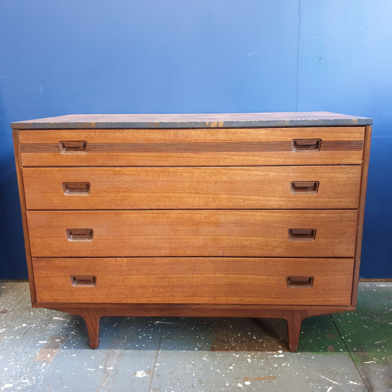 Commode vintage peinte à la main de Butilux, 1960