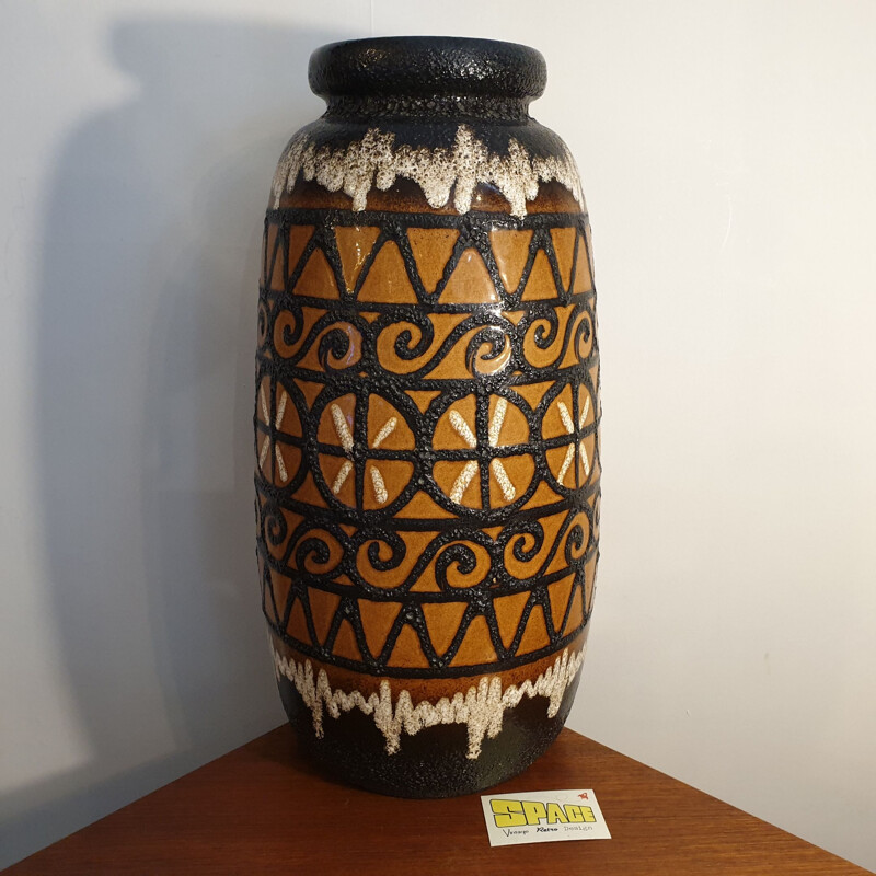 Vintage Huge Scheurich  284-53 Floor Vase