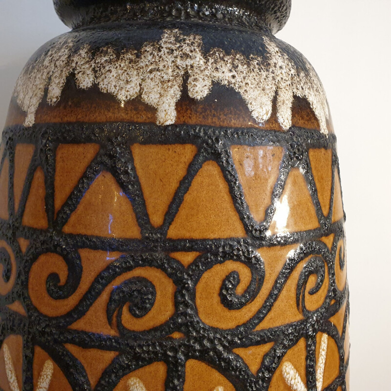 Vase de sol Vintage Huge Scheurich 284-53