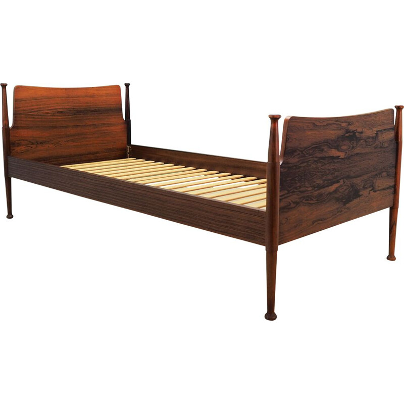 Vintage Bed frame rosewood, Danish 1960s