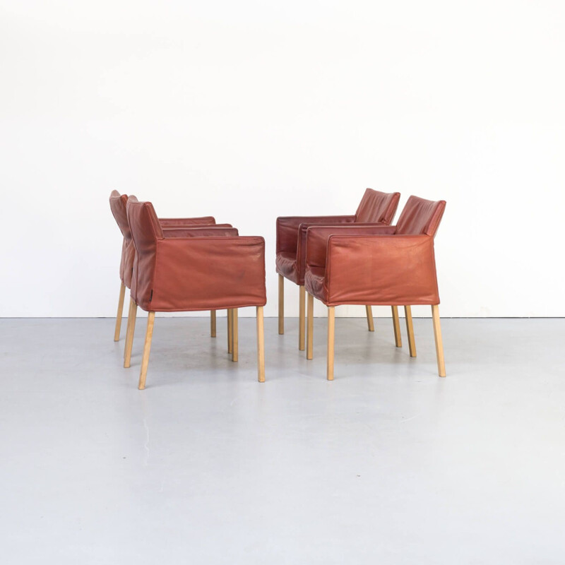 Set 4 fellini fauteuil  Gerard van den Berg for Label  1990s 