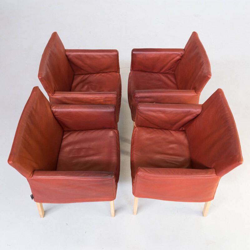 Set 4 fellini fauteuil  Gerard van den Berg for Label  1990s 