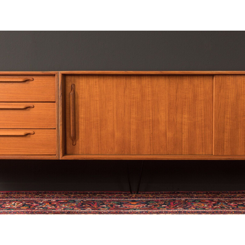 Vintage Lowboard , Heinrich Riesteenpatt teak scandinavian 1960s