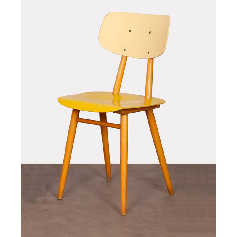Vintage chair by Ton, 1960