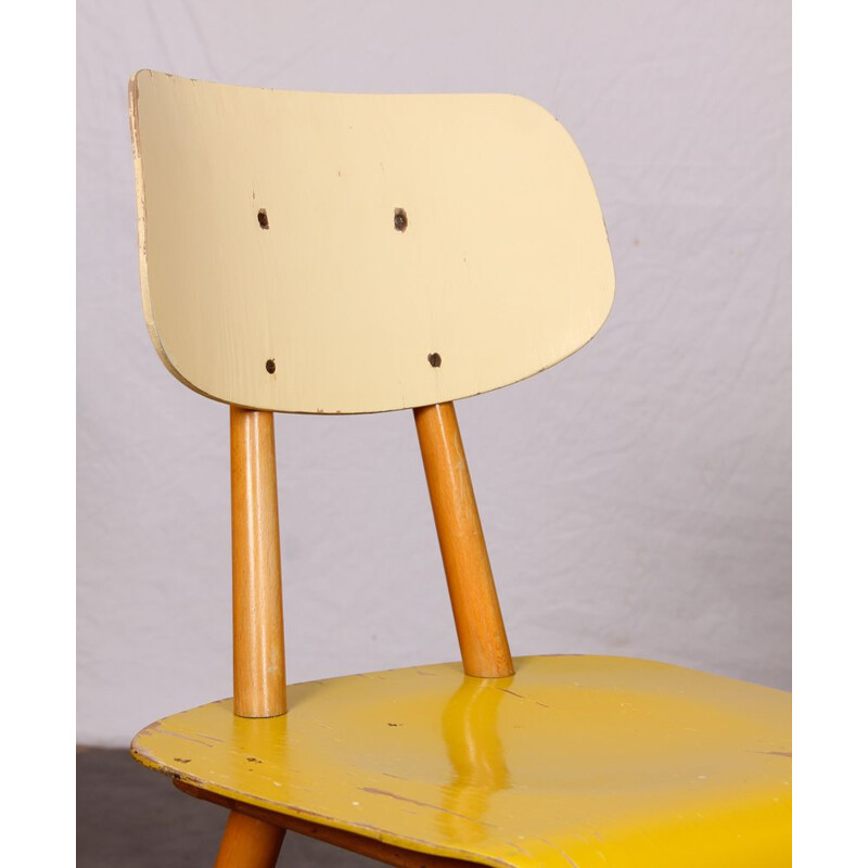 Vintage chair by Ton, 1960