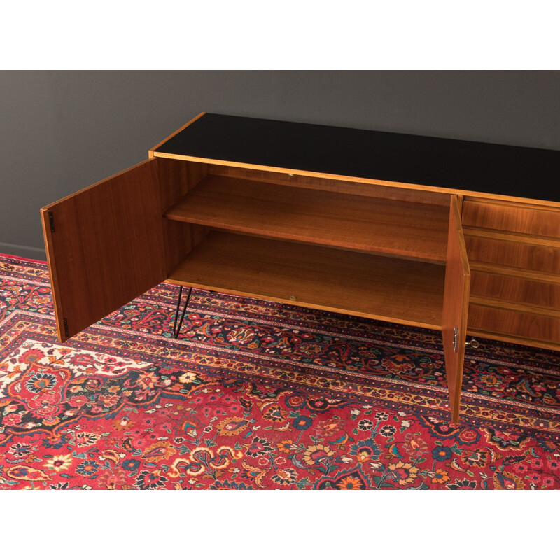 Vintage Sideboard walnut with 2 doors 1960s