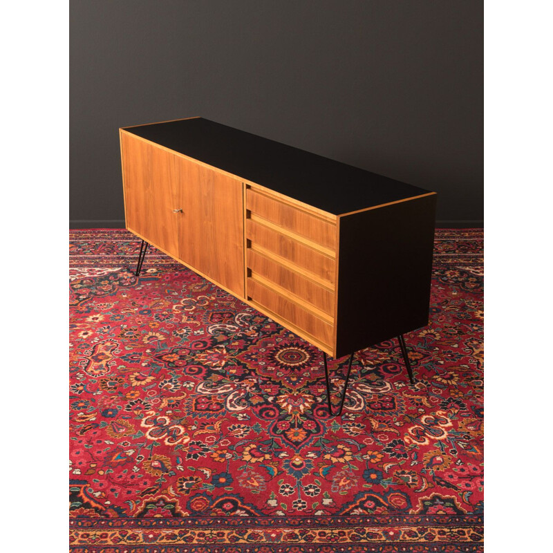 Vintage Sideboard walnut with 2 doors 1960s