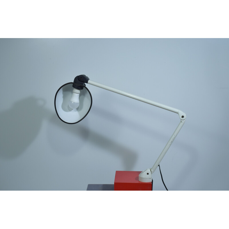 Vintage-Lampe mit 3 Kugelgelenken und einem Drehpunkt an der Halterung Gelenkarchitektin von Brilliant AG, 1970