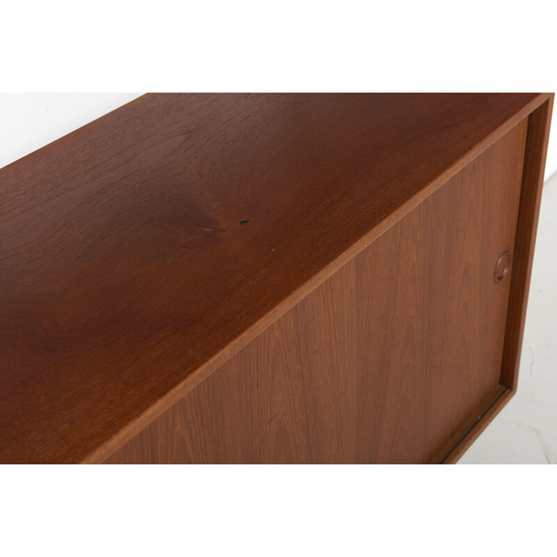 Vintage FM Wall Unit in Teak by Kai Kristansen, Denmark - 1960s