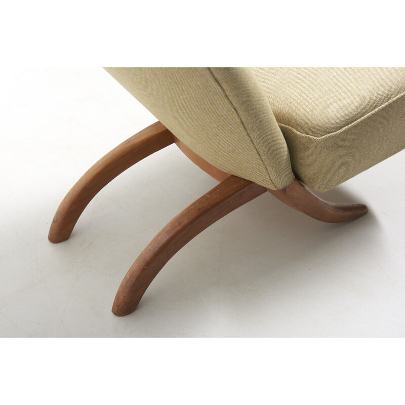 Vintage Congo Easy Chair by Theo Ruth, Nteherlands - 1950