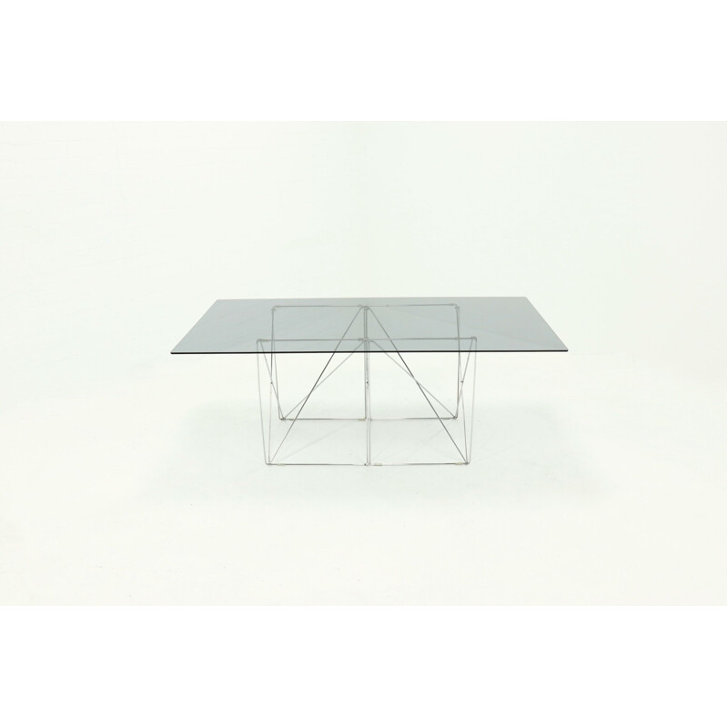 Mesa de jantar minimalista de 1970