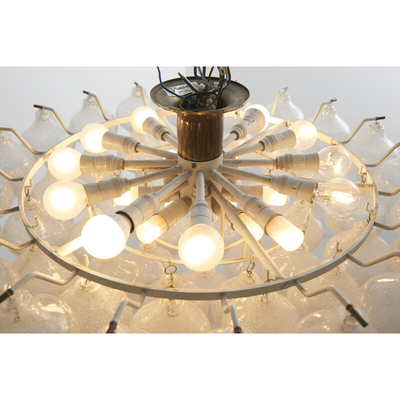 Vintage Large 'Tulipan' Chandelier by J.T. Kalmar, Austria - 1960s