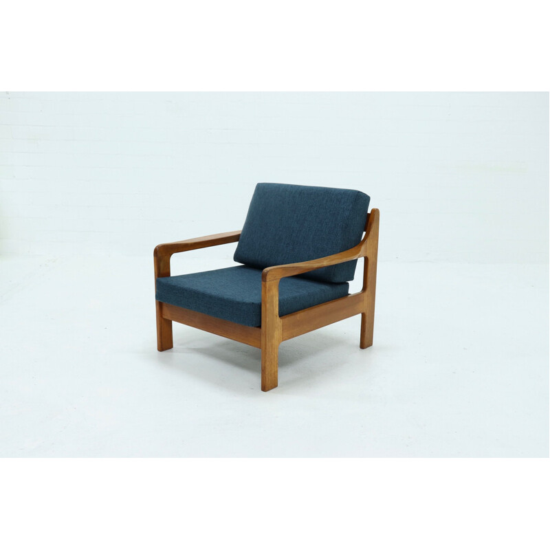 Fauteuil vintage en teck Danemark, 1960