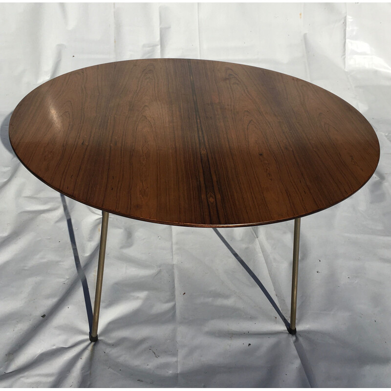 Table de repas vintage palissandre par Arne Jacobsen