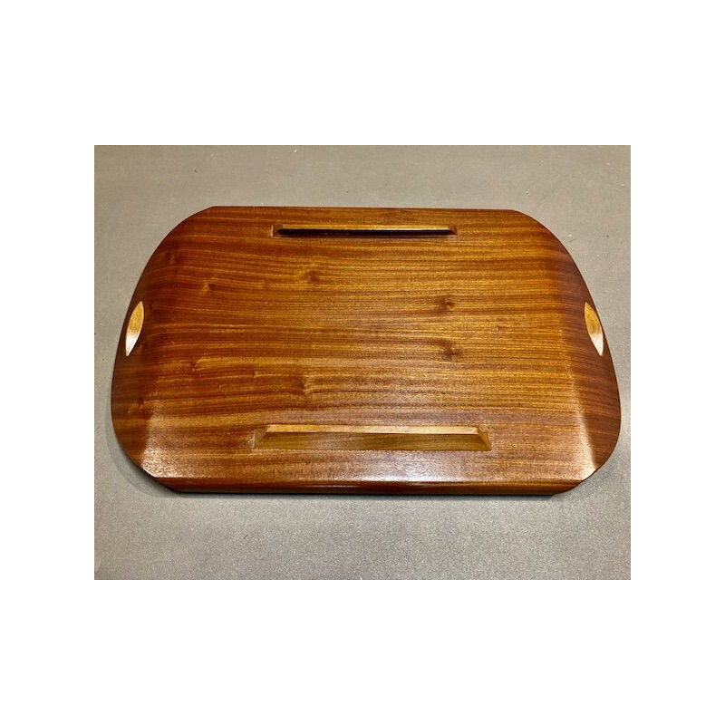 Vintage teak dessert tray