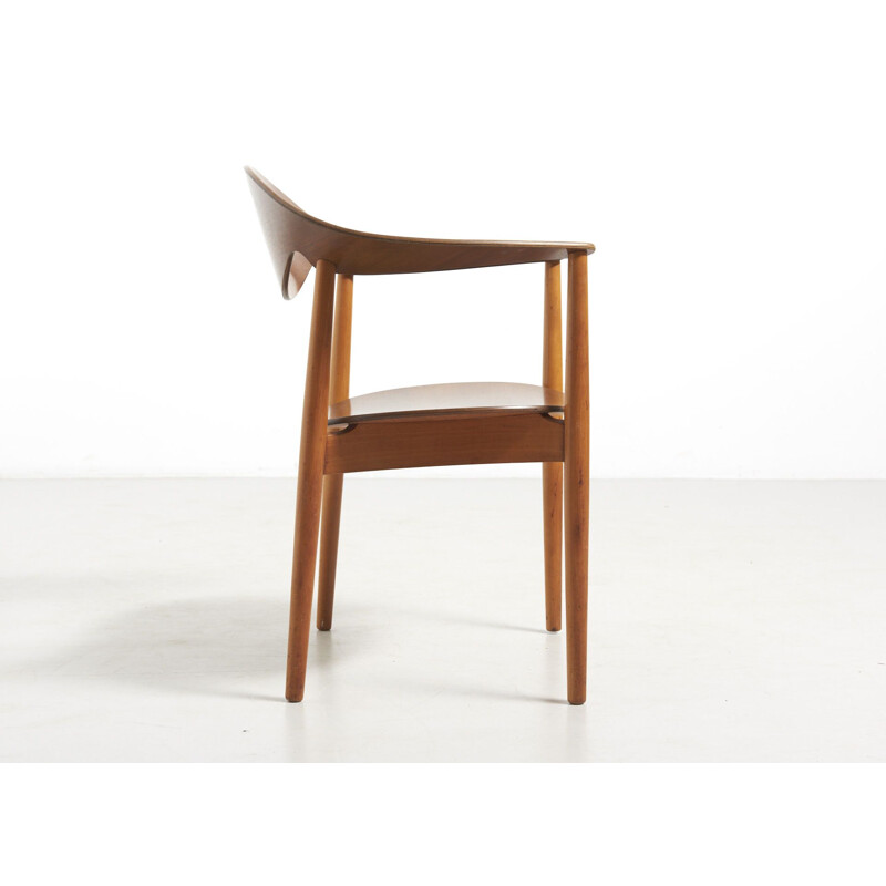 Vintage Metropolitan Chair by Ejner Larsen and Aksel Bender, Denmark 1950 