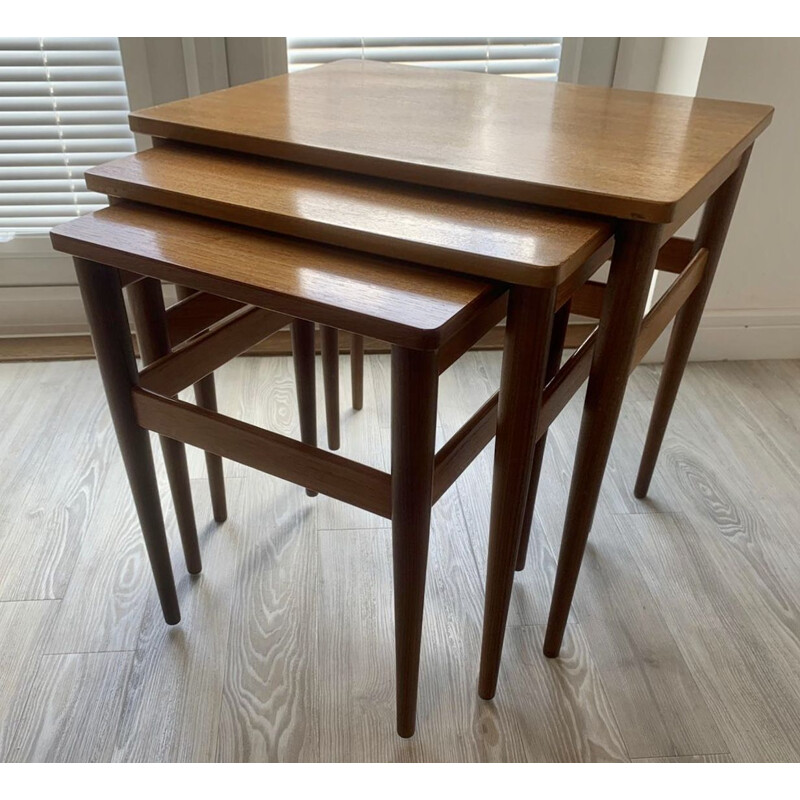 Vintage Teak Nesting tables Danish