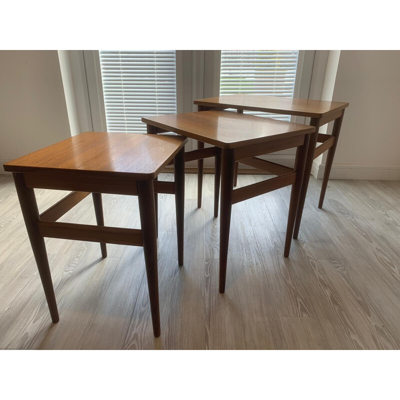 Vintage Teak Nesting tables Danish