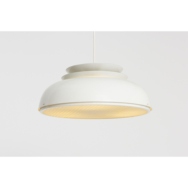 White Vintage Pendant Lamp Danish 1960s