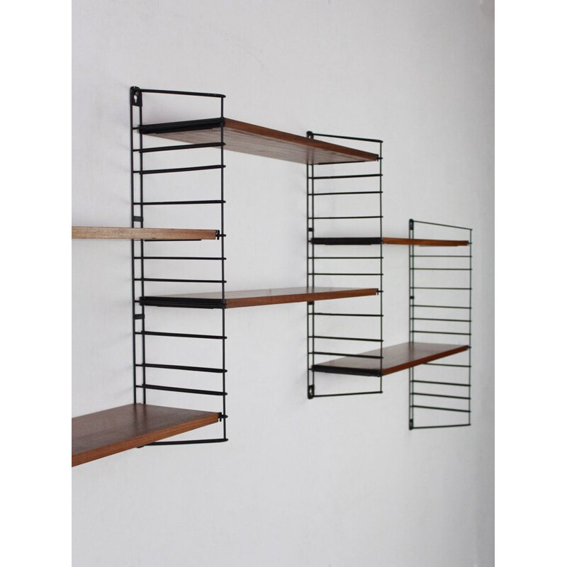 Vintage modular wooden Tomado  wall unit 