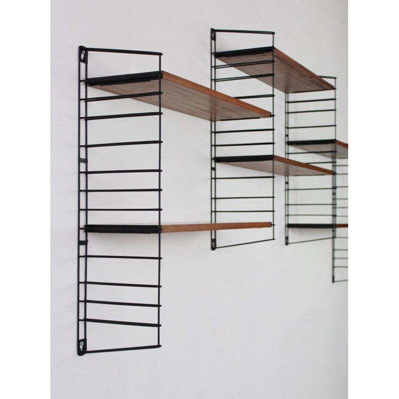 Vintage modular wooden Tomado  wall unit 