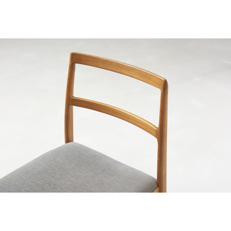 Set of 8 vintage Dining Chairs by Arne Vodder for Sibast Furniture, Denmark 1960s