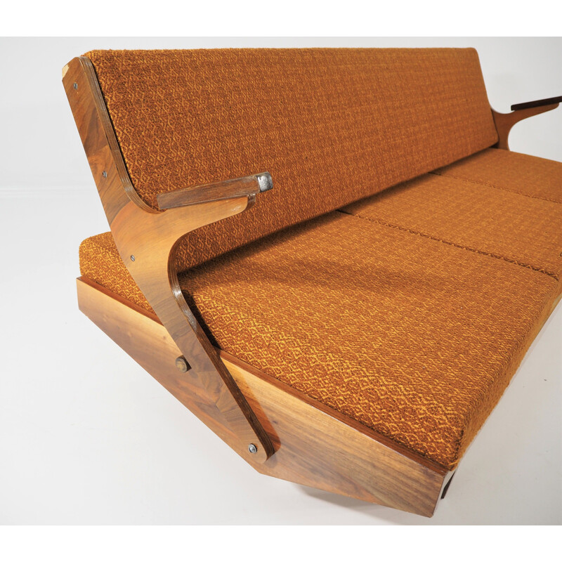 Vintage Sofa,Czechoslovakia 1970s