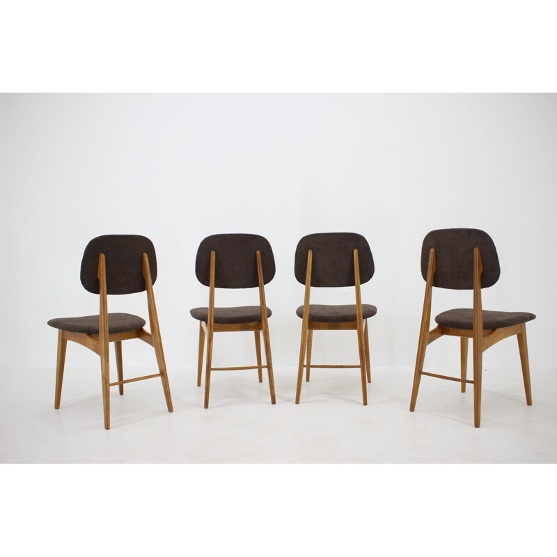 Set of 4 dining chairs, scandinavian 1960s