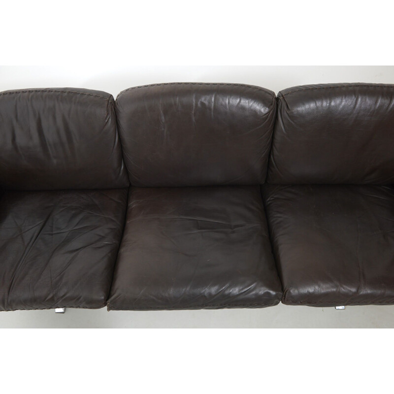 Vintage DS 31 Three- seat Sofa by De Sede, Switzerland 1970s