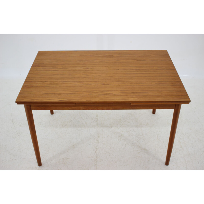 Vintage extendable dining table teak ,Danish  1960s