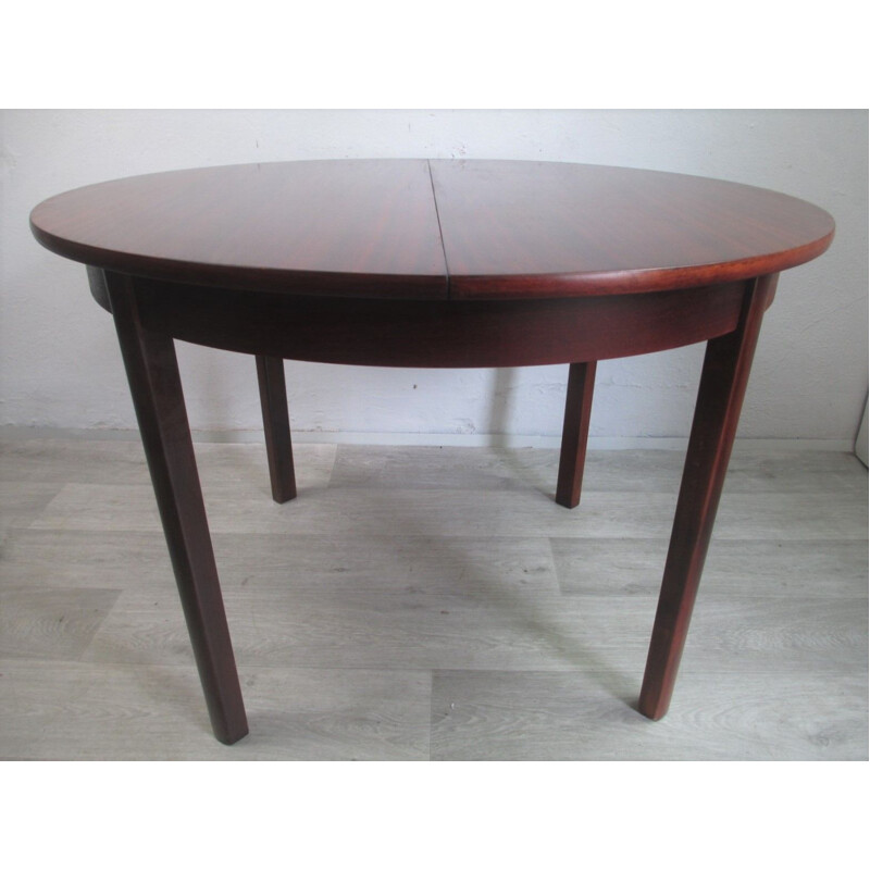 Vintage Extendable Table,Veneer top Denmark, 1970s