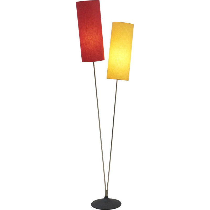 Vintage Floor Lamp in Stainless Steel - 1960s