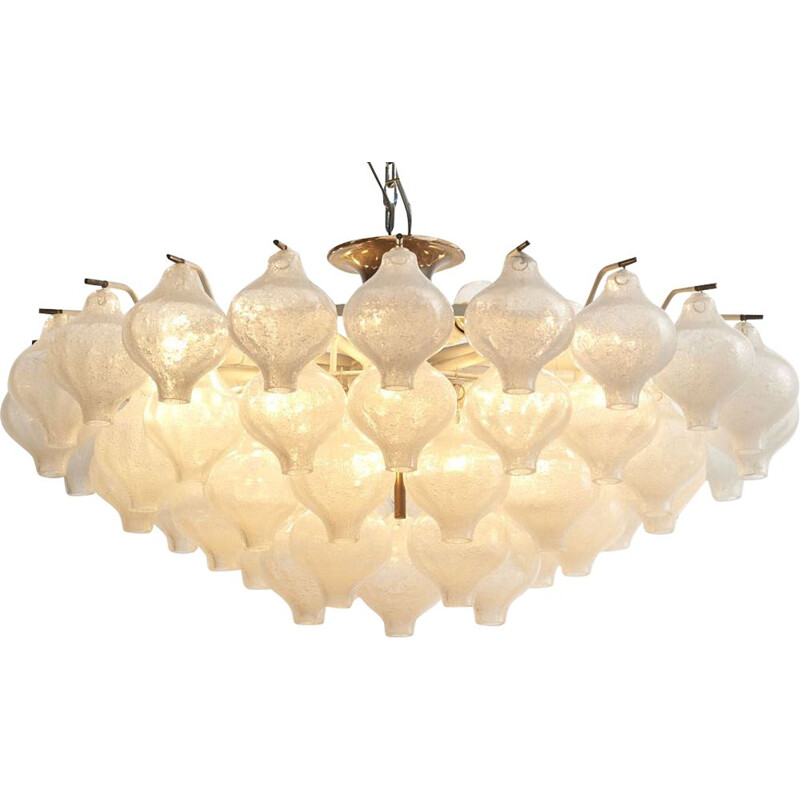 Vintage Large 'Tulipan' Chandelier by J.T. Kalmar, Austria - 1960s