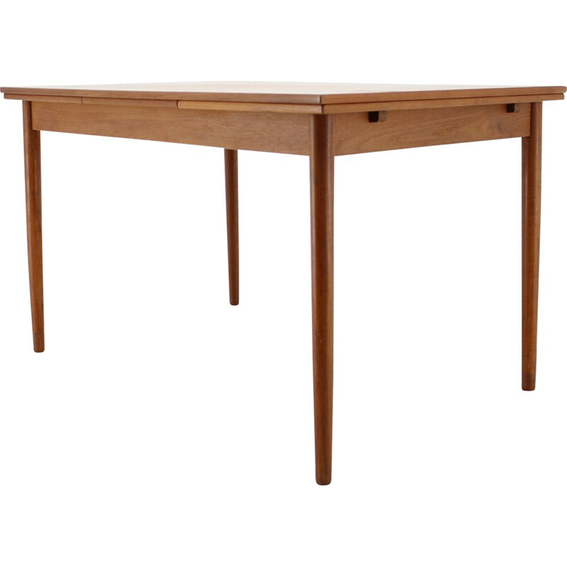 Vintage extendable dining table teak ,Danish  1960s