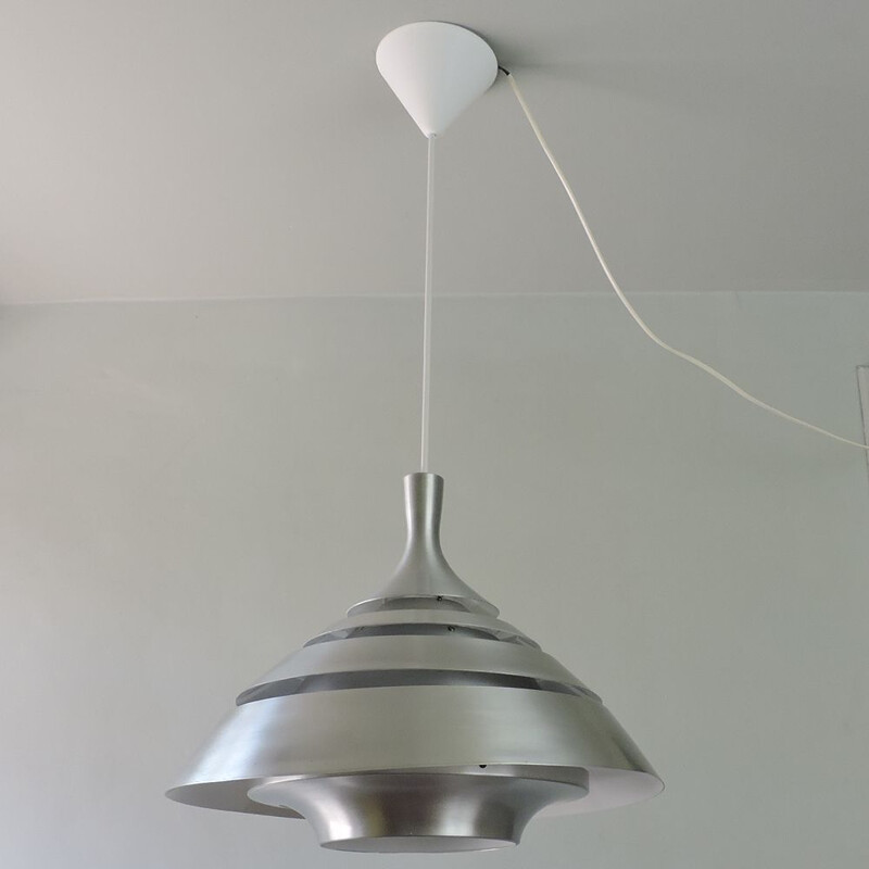 Hans Agne Jakobsson vintage suspension lamp for Markaryd, Sweden 1960