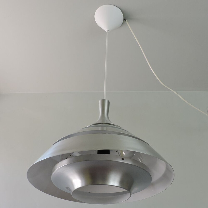 Hans Agne Jakobsson vintage suspension lamp for Markaryd, Sweden 1960