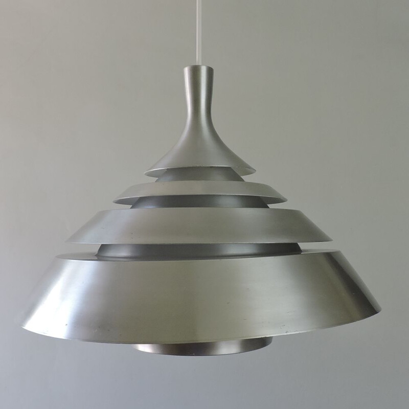 Hans Agne Jakobsson vintage suspension lamp for Markaryd, Sweden 1960