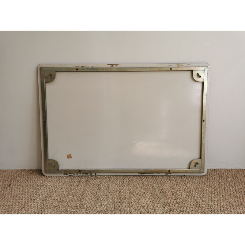 Vintage double mirror XXL Italian 1976