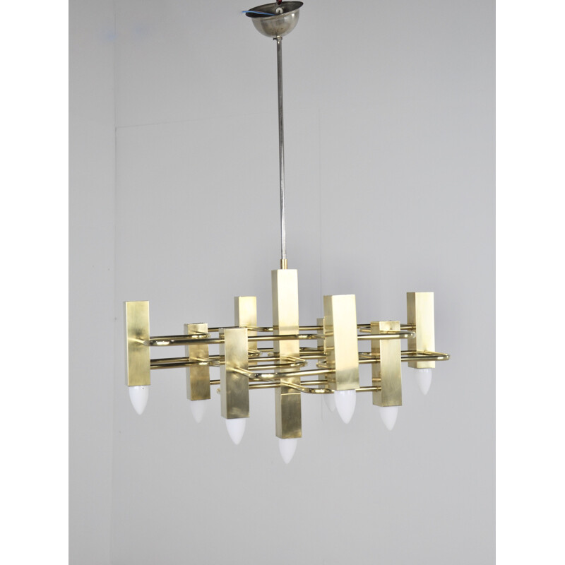 Vintage Ceiling Lamp by Gaetano Sciolari for Sciolari 1960