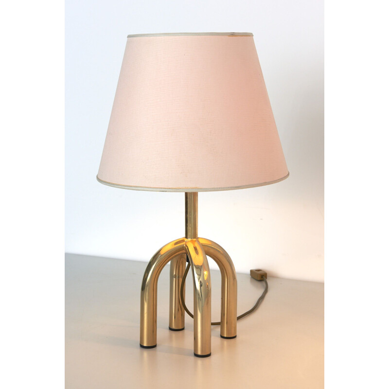 Pair of vintage Table Lamps in Brass 1970