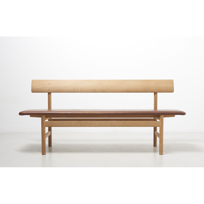 Vintage 'Shaker' Bench by Børge Mogensen for Fredericia Møbelfabrik, Denmark 1950's