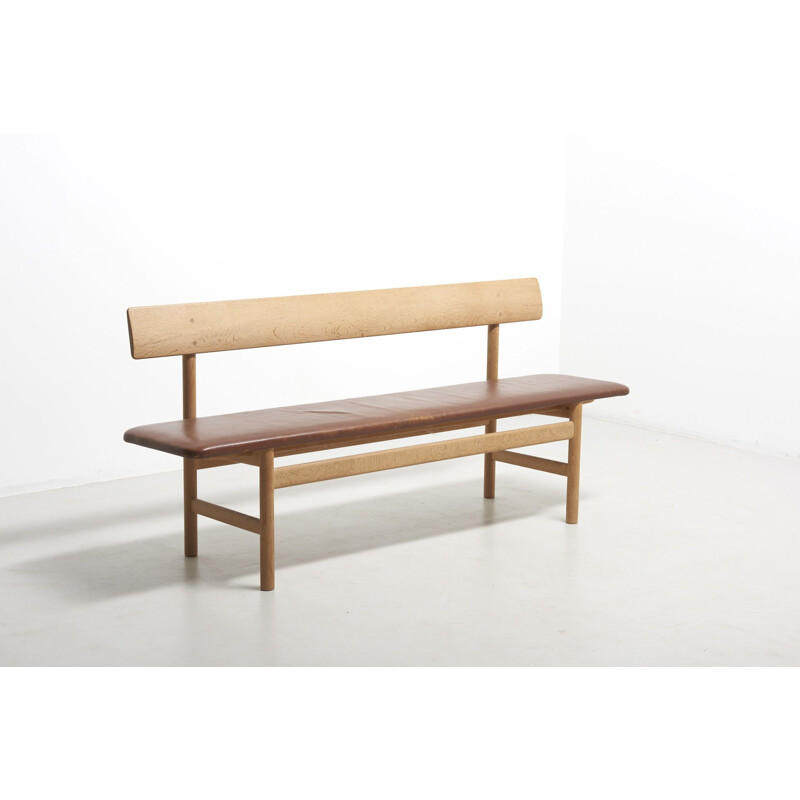 Vintage 'Shaker' Bench by Børge Mogensen for Fredericia Møbelfabrik, Denmark 1950's