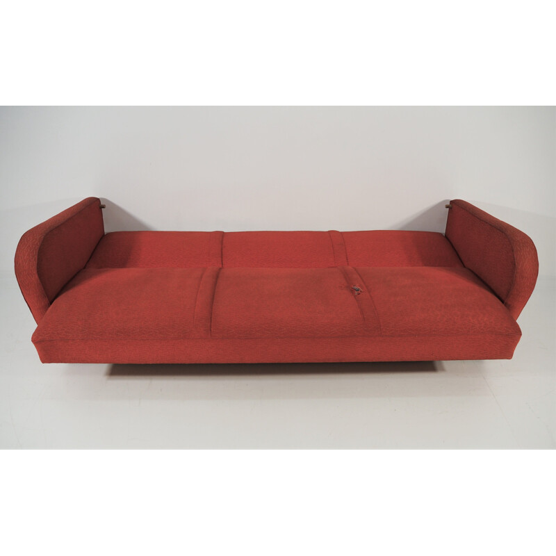 Vintage H 363 Sofa Jindřich Halabala, Art Deco 1930s