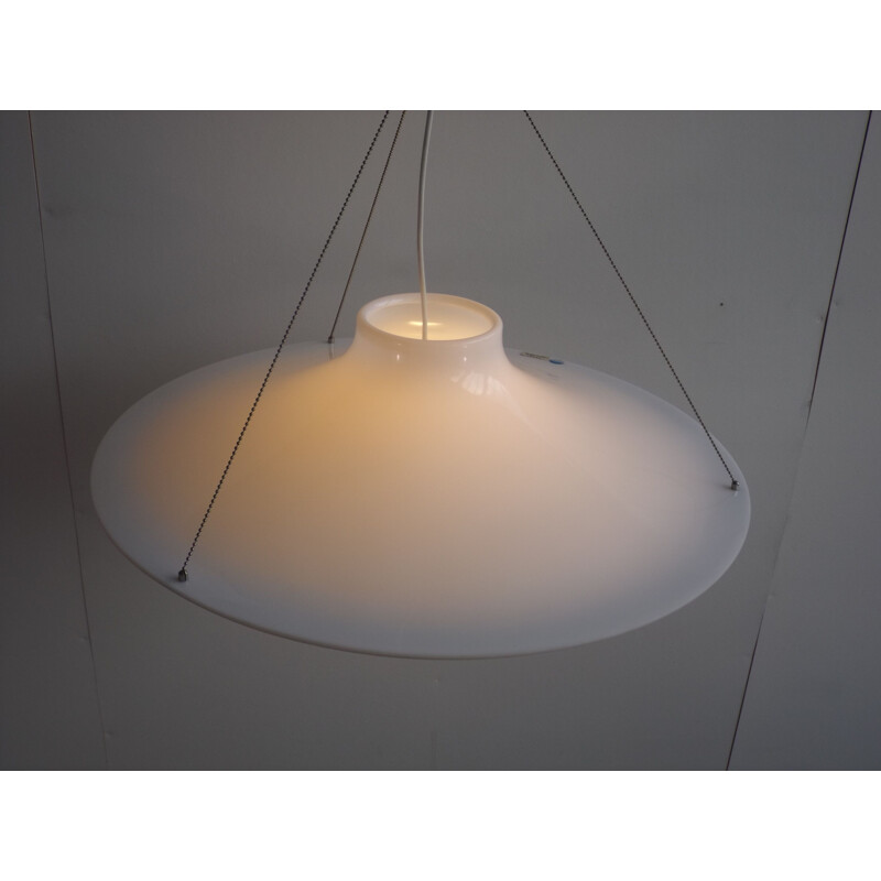 Gandes lampes Vintage en plastique Skyflyer de Yki Nummi pour Sanko Finlande