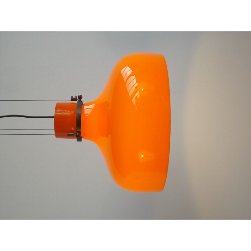 Vintage Holmegaard oranje hanglamp