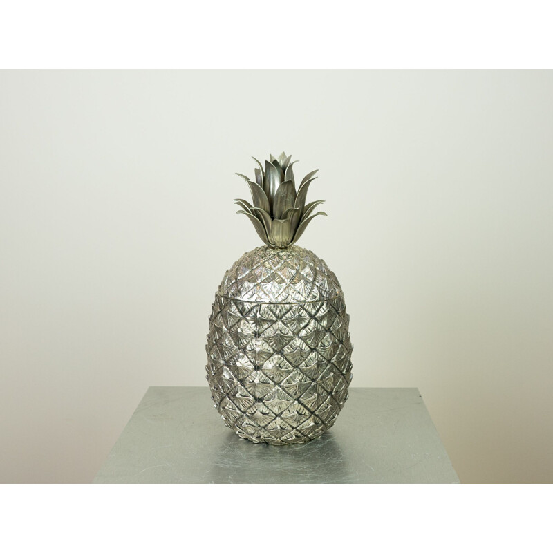 Vintage pineapple ice bucket by Mauro Manetti, Italy, 1950