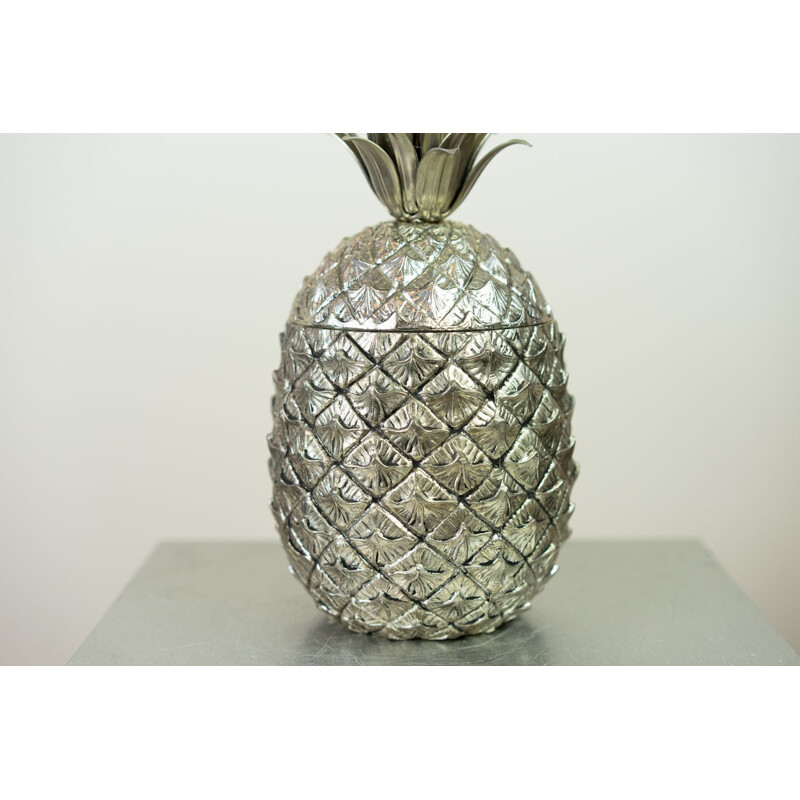 Vintage pineapple ice bucket by Mauro Manetti, Italy, 1950